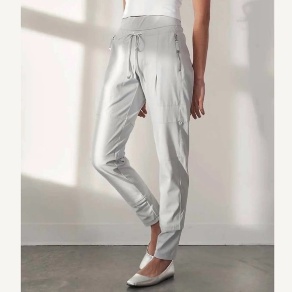Raffaello Pants - Raffaello Rossi Candy Jogger Pants, Stone, Size 12